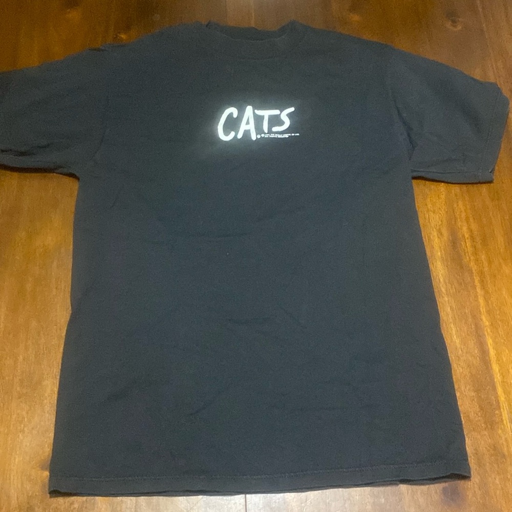 Vintage 1981 “Cats The Broadway Musical” Black T-shirt Size L